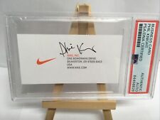 Phil Knight Auto Business Card PSA DNA Autograph Ceo Nike Shoe Founder Signature picture