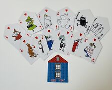 Moomin Playing Cards by KFC/Rare/House shaped/From Japan/New picture