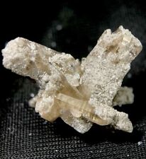 TOPAZ & BIXBYITE Crystal on Rhyolite Mineral Gem Cluster - Thomas Range, UTAH picture