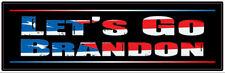 2 pack Let's Go Brandon Anti Biden Car Van Truck Decal Bumper Sticker  picture