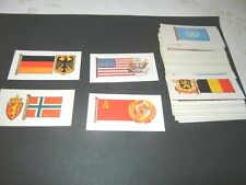 Brooke Bond Flags and Emblems Of The World - Complete 50 Card Set - Excellent picture