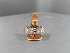 Vtg Prince Matchabelli Miniature Mini Perfume Bottle Gilded Crown Wind Song picture