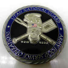 UTAH NATIONAL GUARD ARMY FOOD SERVICE OPERATIONS CHALLENGE COIN picture