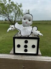 1989 San Fran Music Box Company moving Porcelain Clown Plays- Send In The Clowns picture