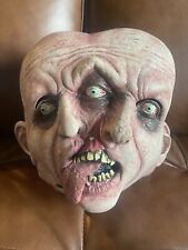 2 Headed 3 Eyes 2 Nose conjoined Twins head Halloween mask Creepy Oddity Horror picture