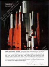 1966 USAF US Army Navy missiles photo Hughes Aircraft vintage print ad picture
