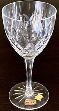 Vintage Avitra Crystal Wine Water Goblet Glass Germany US Zone NOS Label MINT picture
