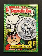 Purchased Perc #AN6b - 2020 GARBAGE PAIL KIDS CHROME GPK - GREEN WAVE /299 picture