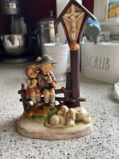 Hummel Figurine Germany - 28/3 Wayside Devotion, double bee- 8¾ inches picture