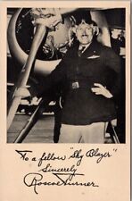 Vintage American Aviator ROSCOE TURNER Postcard 