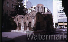 1973   kodachrome Photo slide  Greece street scene picture