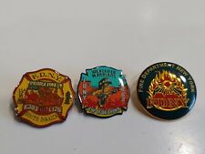 Rare Htf 3 FDNY pins. Bronx, South Jamica. New picture