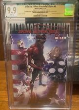 CGC 9.9 Ultimate Fall Out #4 Clayton Crain SIGNED Acetate Variant Cover (2022) picture