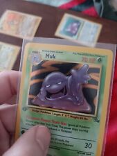 1999 Pokémon Fossil 1st Edition #13 Muk - Holo Near Mint Condition picture