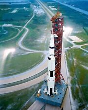 APOLLO 12 MOVES FROM VEHICLE ASSEMBLY BUILDING TO PAD - 8X10 NASA PHOTO (ZZ-871) picture