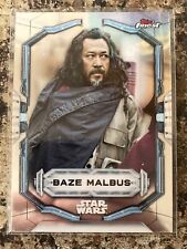 2022 Topps Finest Star Wars Base Baze Malbus #11 Rouge One picture