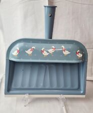 Geese Dustpan- Vintage Ballonoff Home Products- USA Cleveland Ohio- Country Blue picture