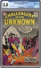 Challengers of the Unknown #3 CGC 3.0 1958 1482309002 picture