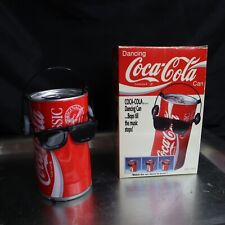 VTG 80's Coca Cola Classic Dancing Coke Can COMPLETE w/ BOX TESTED WORKING C Vid picture