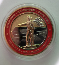 Canadian Firefighters Foundation Token Coin Honor Remember Support picture