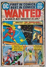 DC Wanted The World's Most Dangerous Villains #1 Comic Book VF picture