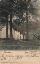 Belgium 1903 Hoeilaart A cottage Nels Postcard 10c stamp Vintage Post Card picture