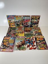 Lot of 12 Assorted Comics Archie Jonah Hex Superman Claw Tarzan Gi Combat picture