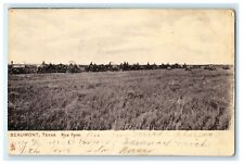 1908 Rice Farm Beaumont Texas TX Farming Tuck Silverette Posted Postcard picture