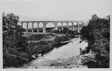 Culloden Viaduct River Moor 1920s Scotland UK Railway RPPC Photo Postcard 827 picture