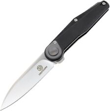 Defcon JK Series Button Lock Folding Knife Black G10 Handle 14C28N TF6010BK picture