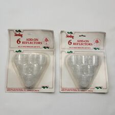 VTG Sterling Add-On Reflectors Clear (2) Packages of 6 Made In Taiwan  picture