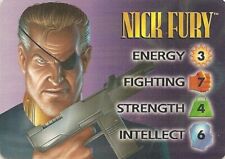 Marvel OVERPOWER Nick Fury IQ character - Rare picture