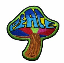 Peace Mushroom Psychedelic Logogram Symbol Patch IV4910 F5D26H picture