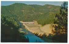 Fish Hatchery and Lewiston Dam Trinity County CA Postcard California picture