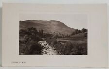 Rppc Natures Way, Rotograph Beautiful Scenic Mountain River Creek Postcard R5 picture