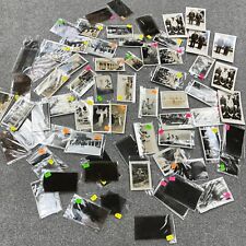Vintage Large US Navy Photo And Negative Lot Black & White Sailors Ships 60s Old picture