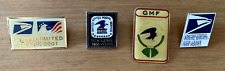 USPS Post Office Employee Pins - Set of 4 Los Angeles Sick Leave CFC picture