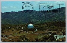 Aerial View Southern California Palomar Observatory Mountain San Diego Postcard picture