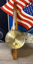 Airguide Barometer Chicago USA Vintage Mid Century MCM Weather picture