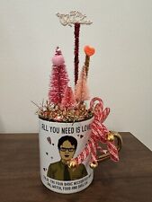 Vintage Inspired Valentine Holiday Decor- Galentine Kitsch- The Office Dwight Mu picture