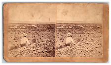 1881 Stereoview of Albuquerque New Mexico From the Foothills Ben Wettick picture