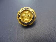 VINTAGE MICHIGAN ASSOCIATION OF CHIEFS OF POLICE SCREW BACK LAPEL PIN * picture
