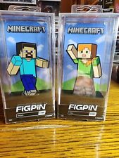 FiGPiN Alex #1197 & Steve #1196 From Minecraft picture