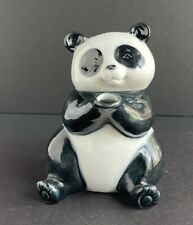 Takahashi San Francisco Hand Painted Ceramic PANDA BEAR Collectable Teapot picture