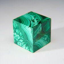 Genuine Polished Malachite Cube (479.4 grams) picture