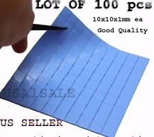 100  Thermal Conductive silicone Compound Pad for heatsink GPU RAM Good Quality  picture