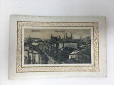 Early Aachen Germany Panorama Fold Out Photo Postcard Multiple Images picture