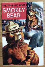 November 1989 Reprint Of 1969 Western Publishing True Story Of Smokey Bear Comic picture