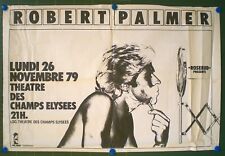 Robert Palmer - Original Concert Poster–Theatre Champs-Elysées–Poster -1979 picture