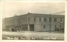 Postcard RPPC Texas City Main Building Maurer occupation 23-10212 picture